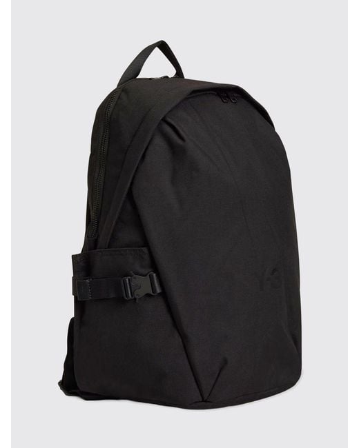 Y-3 Black Backpack for men