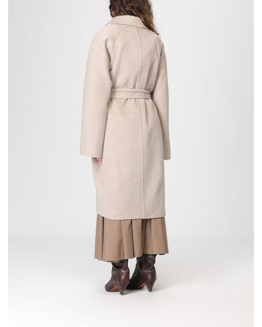 Max Mara Natural Cashmere Wrap Coat