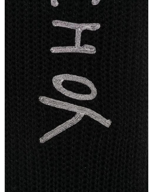 Y-3 Black Scarf for men