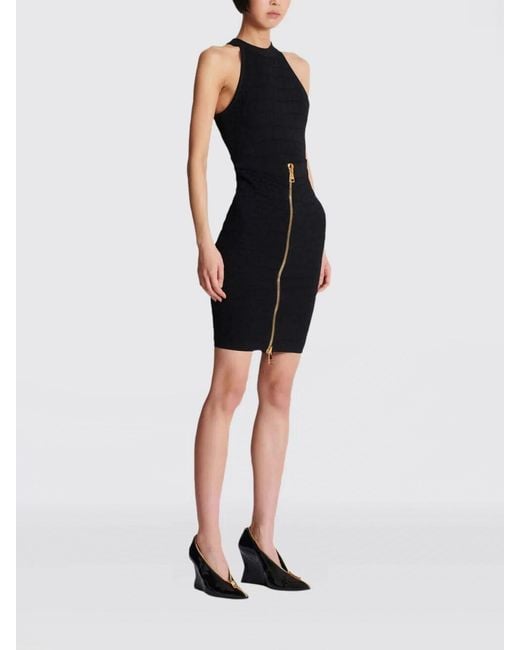 Balmain Black Skirt