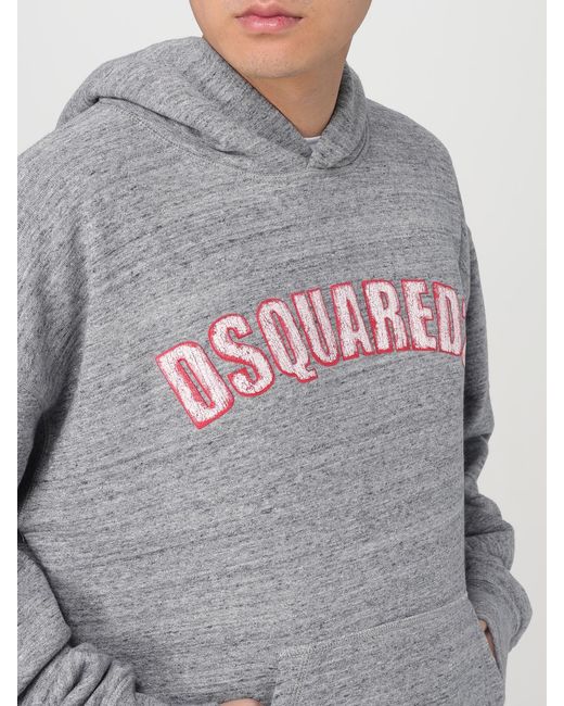 DSquared² Gray Hoodie for men