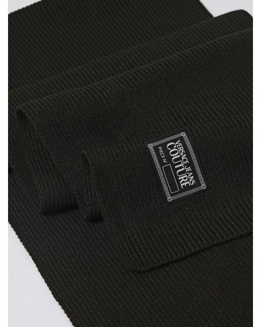 Versace Jeans Couture Black Scarf