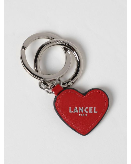 Lancel Gray Key Chain