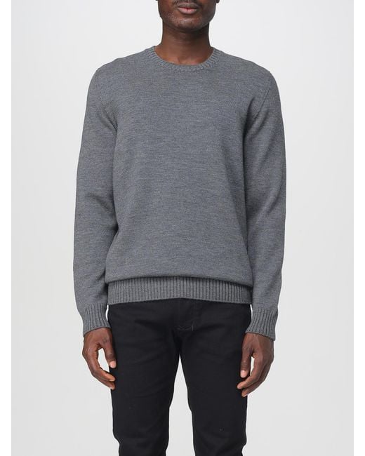 Drumohr Gray Jumper for men
