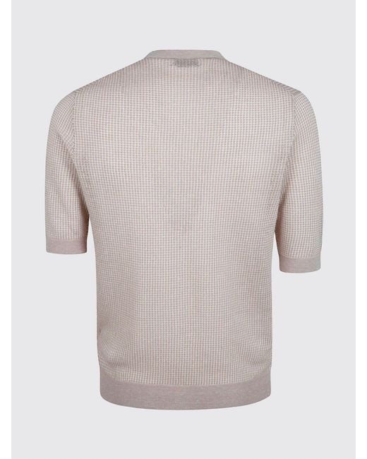 Ballantyne Gray Jumper for men