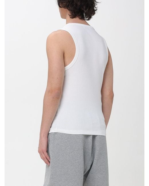 Entire studios White Cotton Tank Top for men