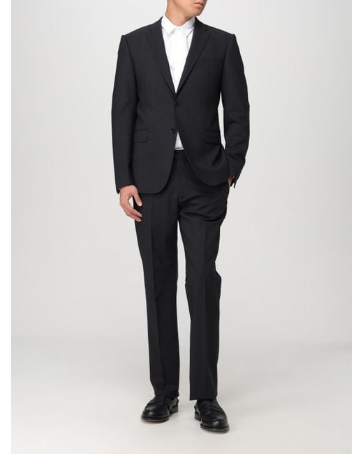 Emporio Armani Black Suit for men