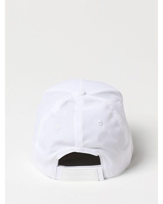 Cappello in velluto di Armani Exchange in White da Uomo