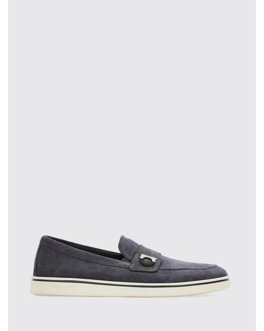 Ferragamo White Loafers for men