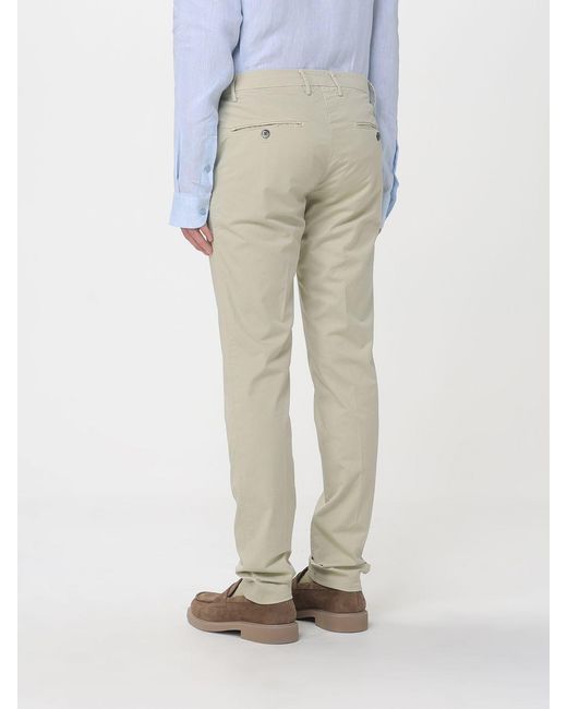 Mason's Natural Stretch Cotton Chino Trousers for men