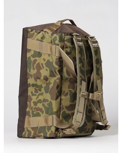 Filson Green Ripstop Nylon Scout 50L Duffle Bag for men