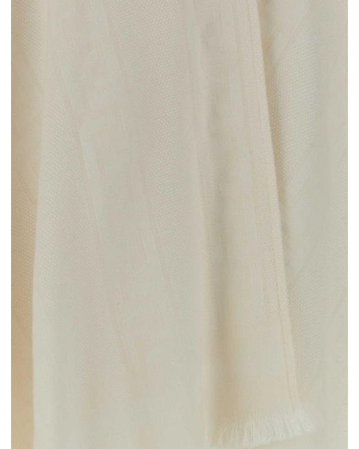 Fendi Natural Scarf