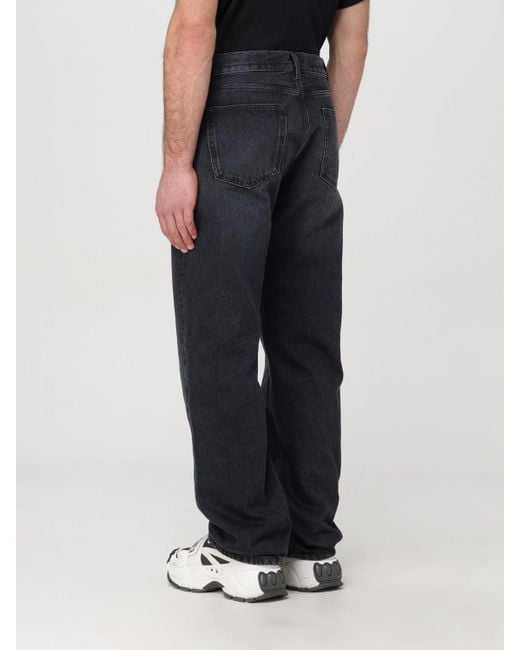 Jeans Off-White c/o Virgil Abloh de hombre de color Black