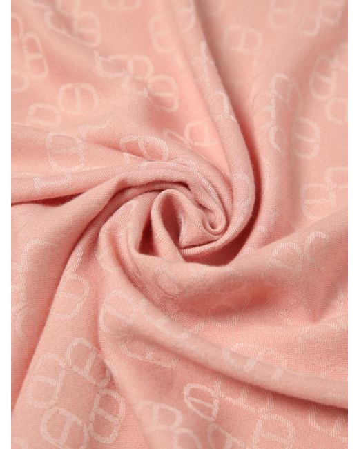Sciarpa Oval T di Twinset in Pink