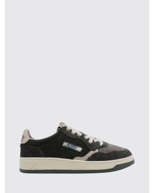 Autry Black Medalist Low Trainers for men