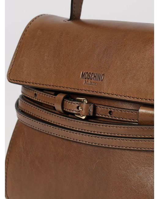 Moschino Couture Brown Shoulder Bag