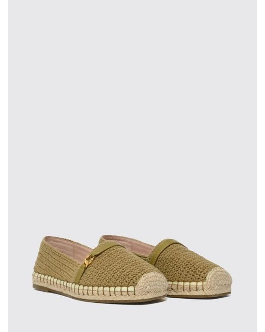 Coccinelle Gray C-Easy Crochet Cotton Espadrilles