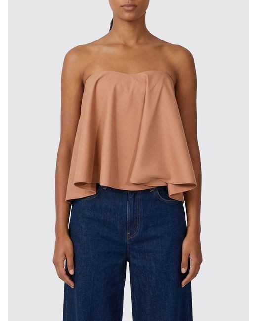 Twinset Blue Wool Blend Top