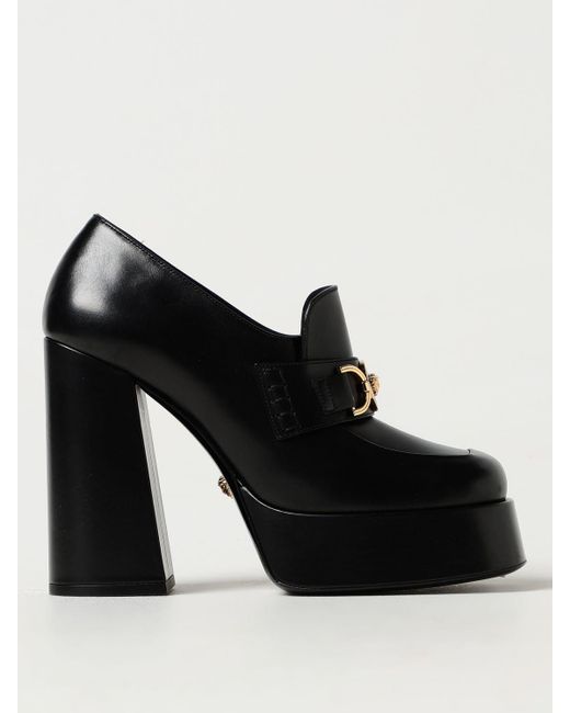 Zapatos de tacón Versace de color Black