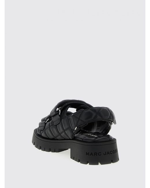 Marc Jacobs Black Flat Sandals