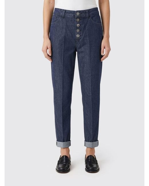 Dondup Blue Slim Fit Denim Jeans
