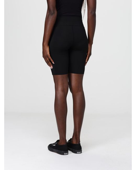 Autry Black Stretch Technical Fabric Cycling Shorts