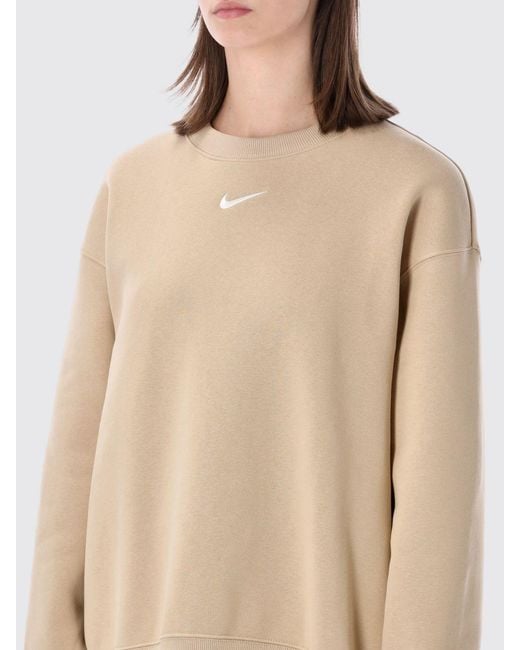 Nike Natural Cotton Blend Crewneck Sweatshirt
