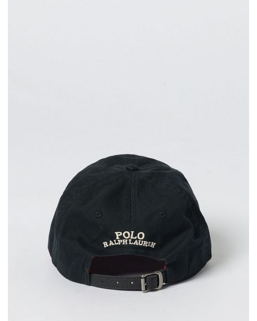 Polo Ralph Lauren Black Hat for men
