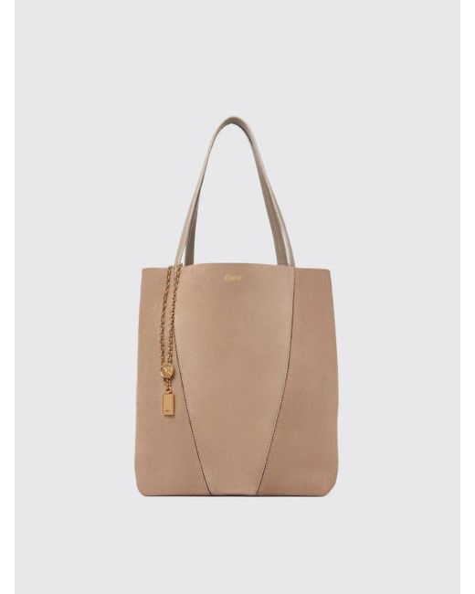Chloé Natural Spin Tote Tasche
