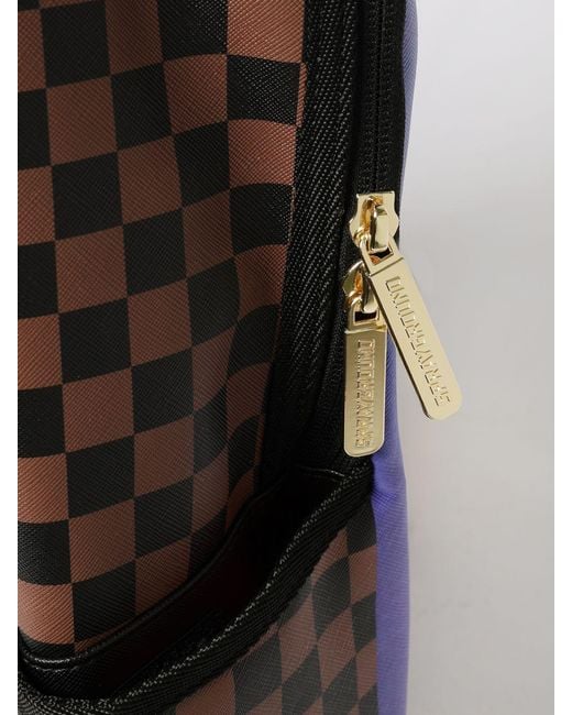 Sprayground Pink Scarface Mob Wife Saffiano Faux Leather Backpack for men