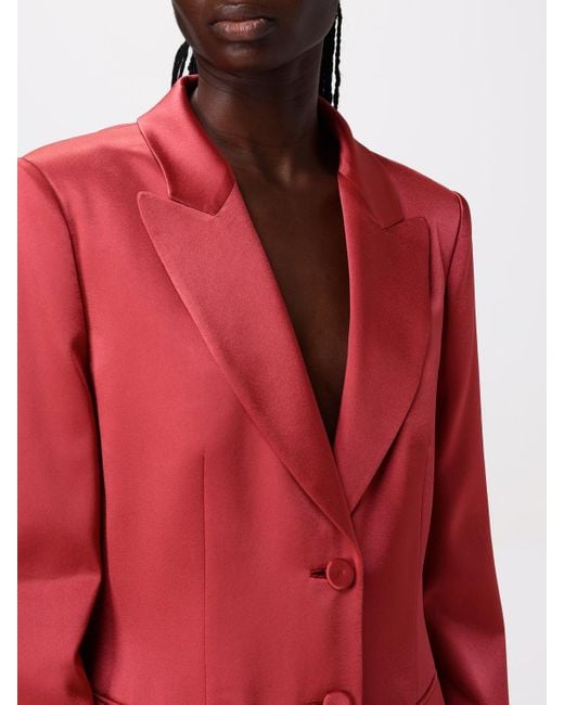 Alberta Ferretti Red Blazer