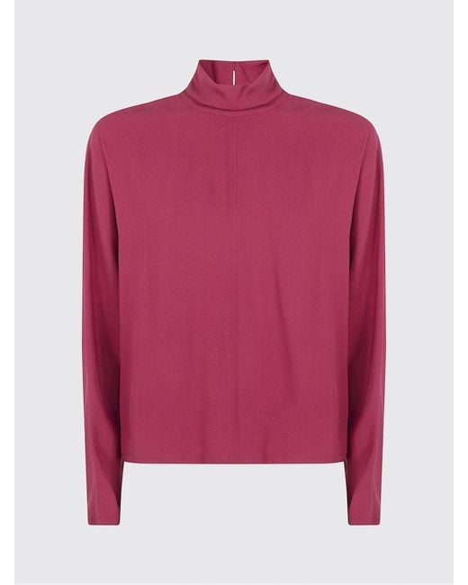 Joseph Red Satin Blouse