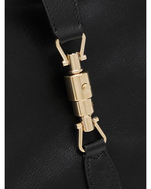 Gucci Black Mercato Leather Bag