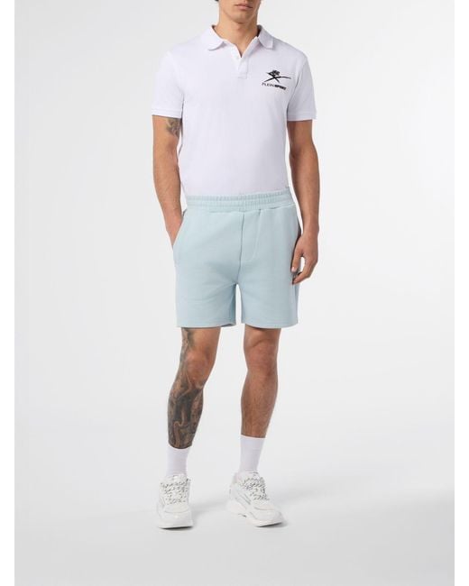 Philipp Plein Blue Shorts for men