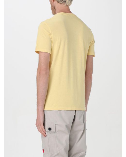HUGO Yellow T-shirt for men