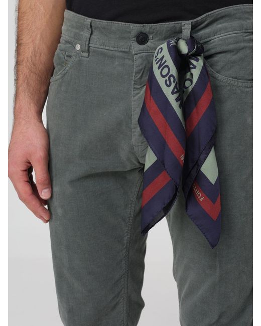 Mason's Gray Trousers for men