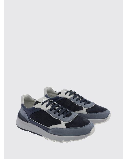Brunello Cucinelli Blue Sneakers for men