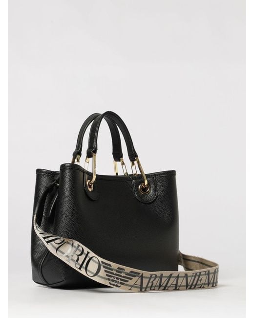 Emporio Armani Black Shoulder Bag