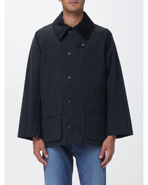Barbour Blue Bedale Waxed Cotton Jacket By for men
