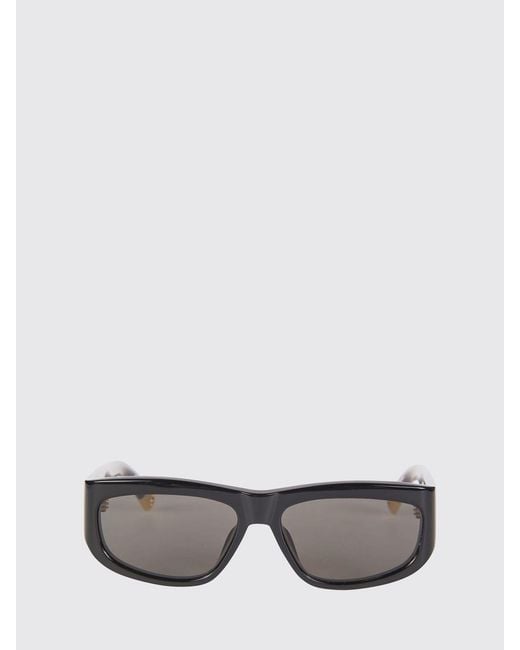 Jacquemus Gray Le Lunette Pilota Acetate Sunglasses