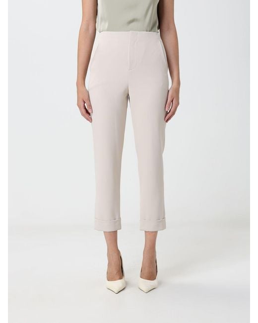 Hanita Pink Wide-Leg Tailored Crêpe Trousers With Mid-Rise Waist
