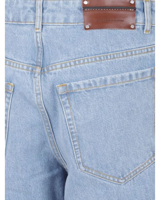 Dries Van Noten Blue Pants for men