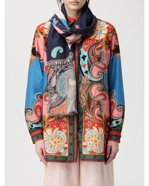 Sciarpa di Etro in Blue