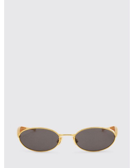 Bottega Veneta Gray Sardine Metal Sunglasses
