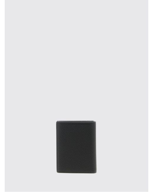 Tom Ford White Grain Leather Card Holder for men