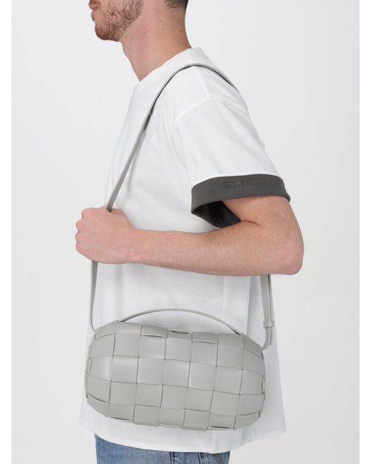 Bottega Veneta Gray Shoulder Bag for men