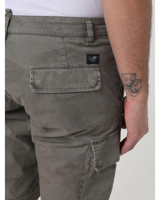 Mason's Gray Cargo Shorts for men