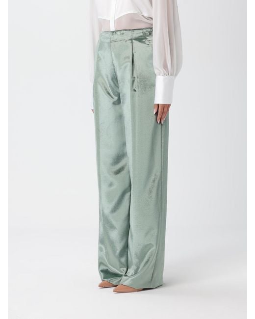 Alberta Ferretti Green Trousers