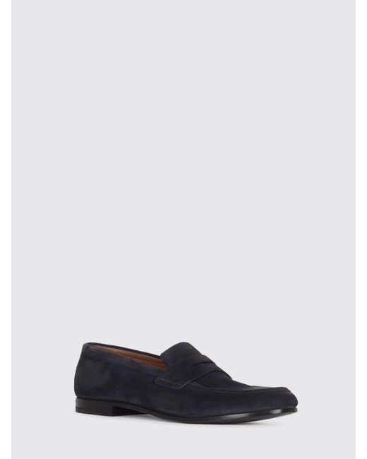 Church's White Suede Loafers for men