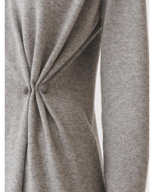 Fabiana Filippi Gray Dress